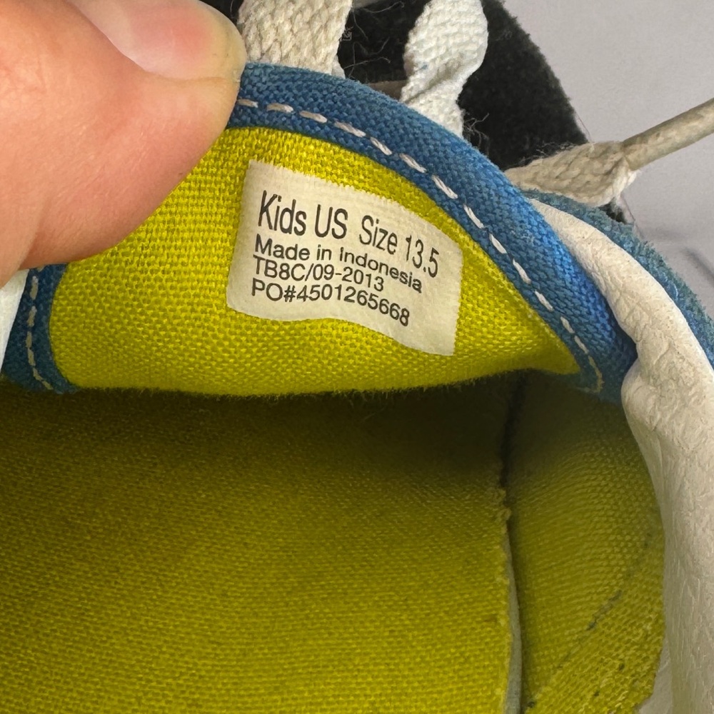 Vans Boys Sneakers - Size 13.5 - Picture 5 of 5